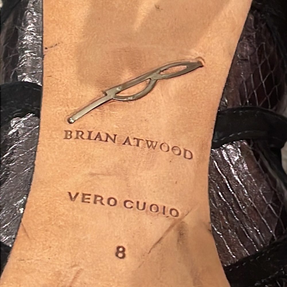 Brian Atwood, Nicolette suede pumps - Picture 8 of 11